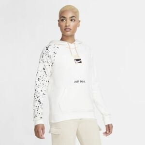 Nike Women's essential Pullover Hoodie Splatter Paint Size XL